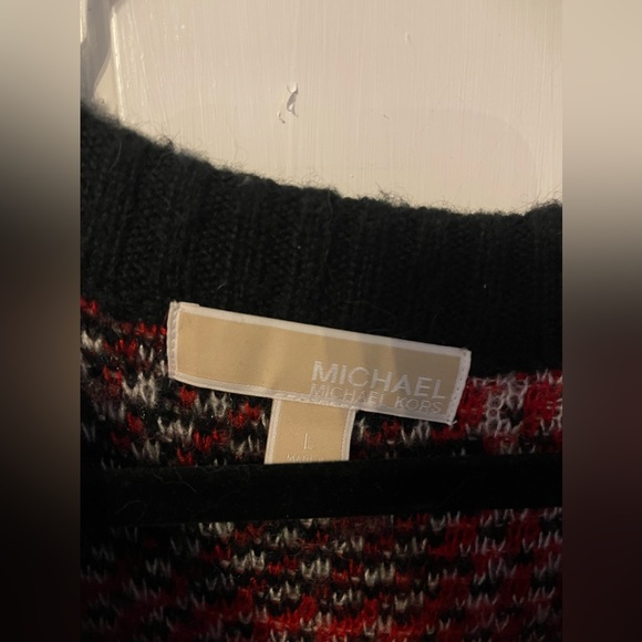 Michael Kors oversized sweater in size large eclectic grandpa vibes! - Picture 3 of 3